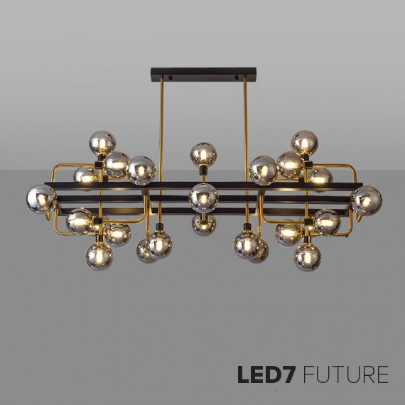 Loft Industry Modern - Mercury XL Chandelier